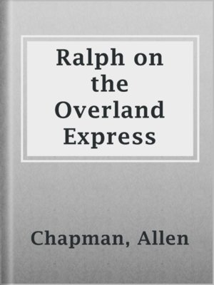 cover image of Ralph on the Overland Express